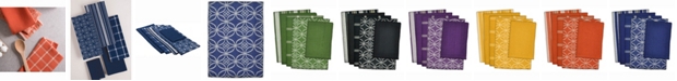 Design Imports Assorted Dishtowel and Dishcloth, Set of 5